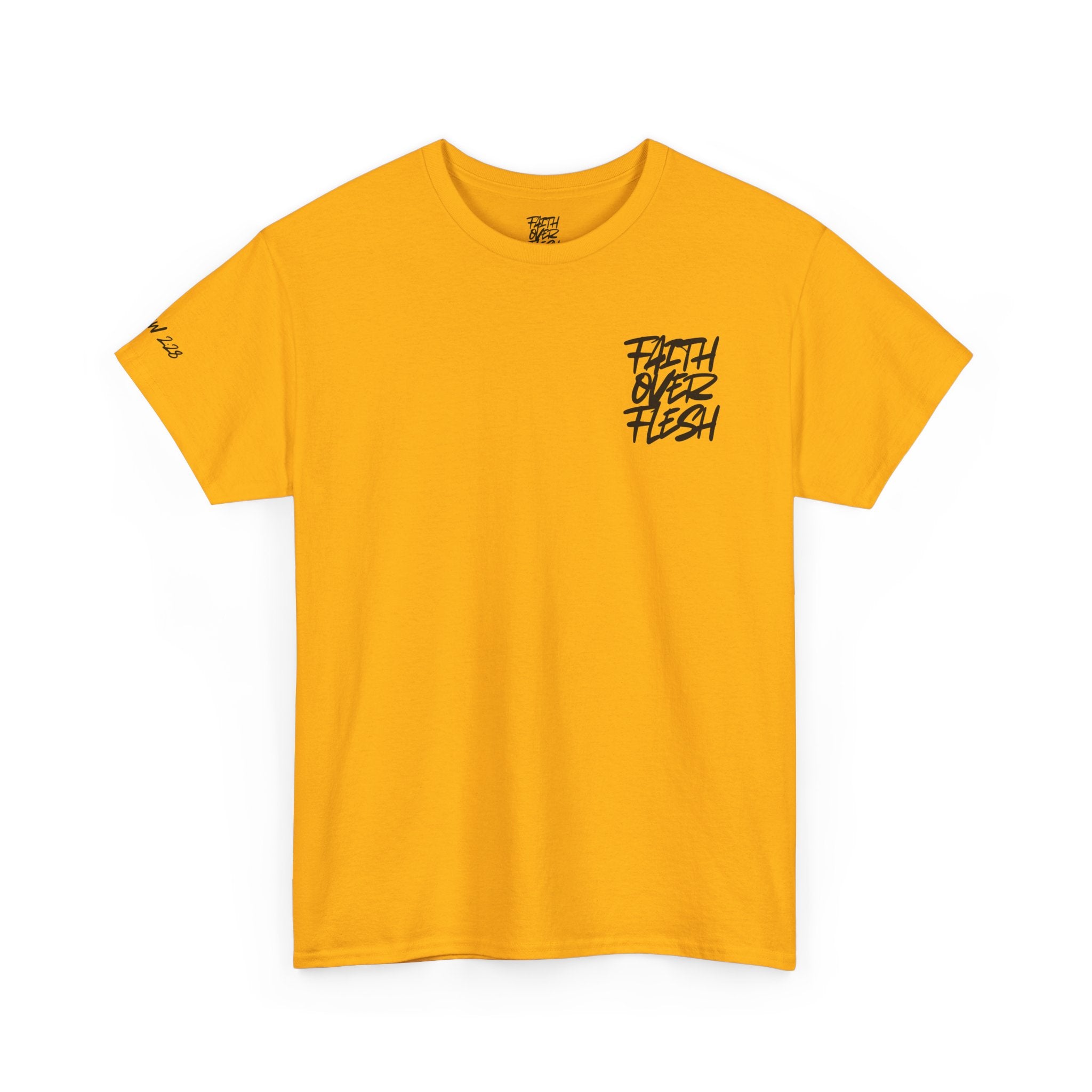 “FAITH OVER FLESH” T-Shirt