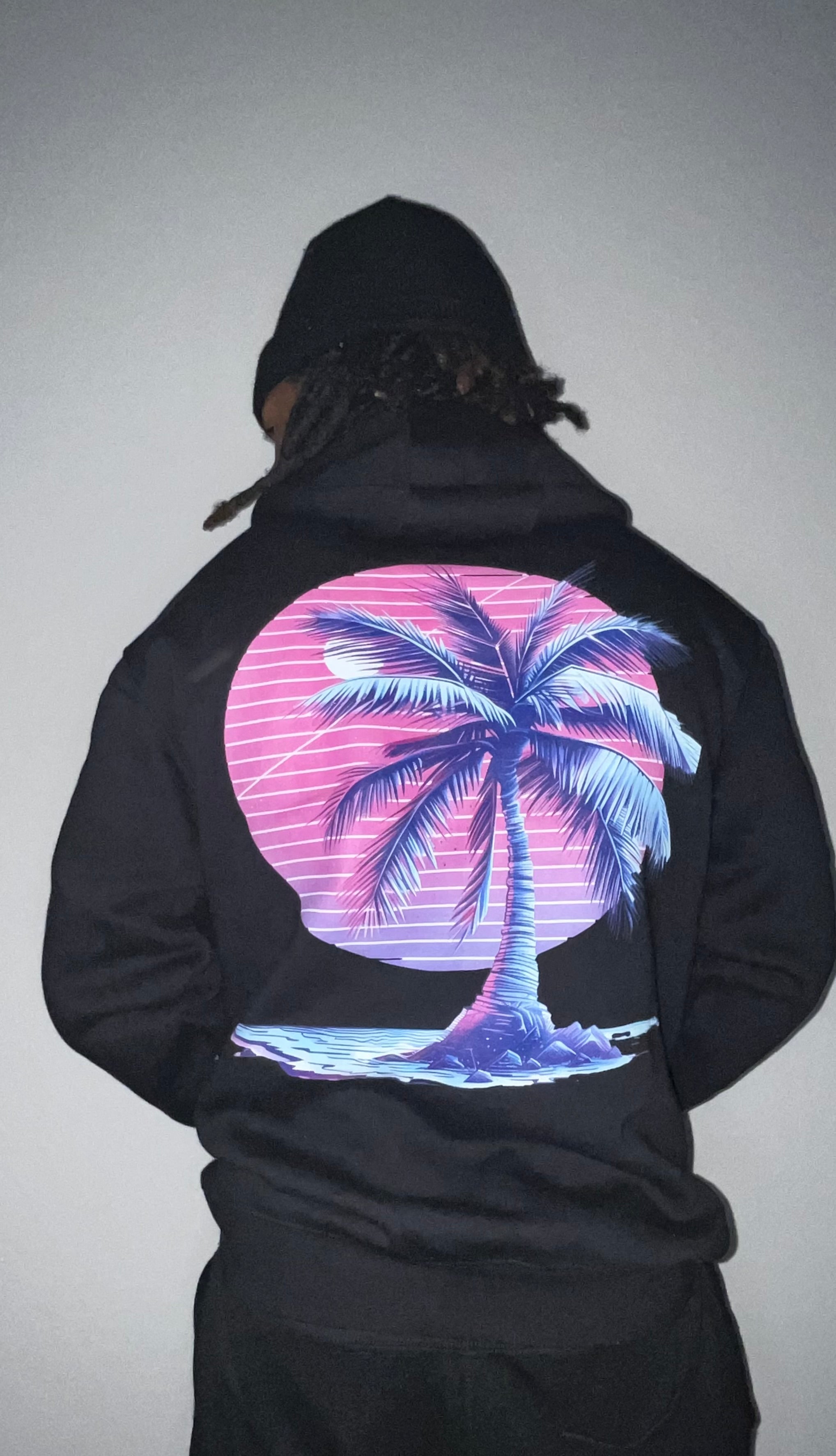 “DELUSION” Heavyweight hoodie pullover