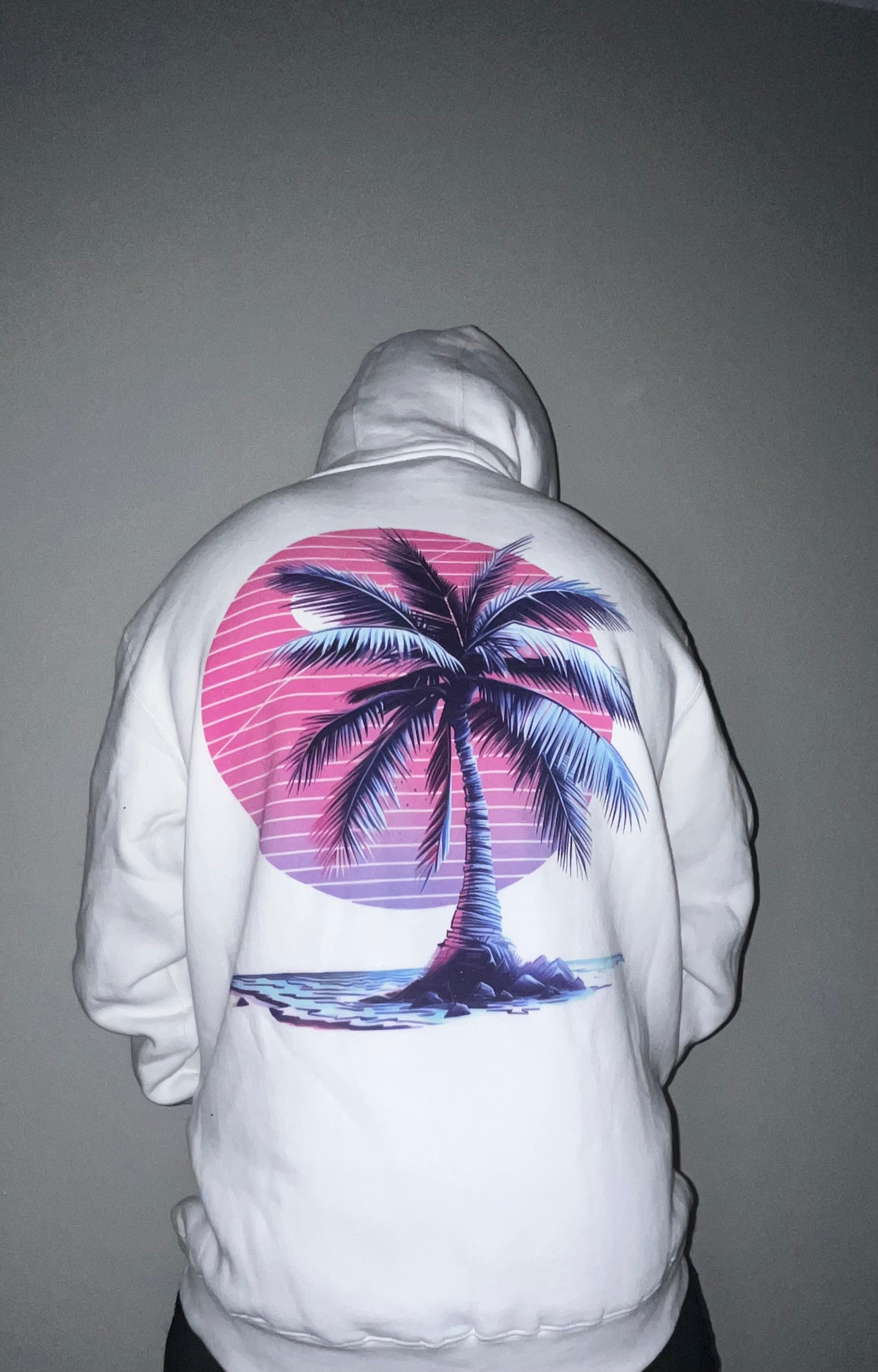 “DELUSION” Heavyweight hoodie pullover