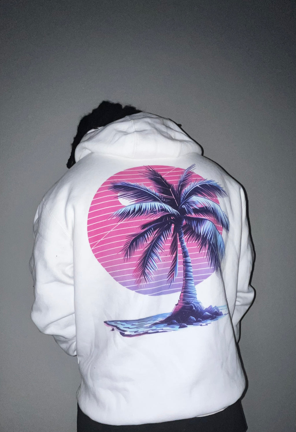 “DELUSION” Heavyweight hoodie pullover